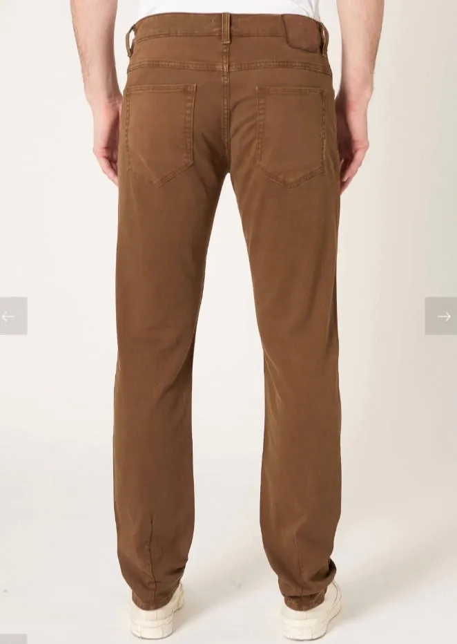 Lou Slim Twill Chestnut