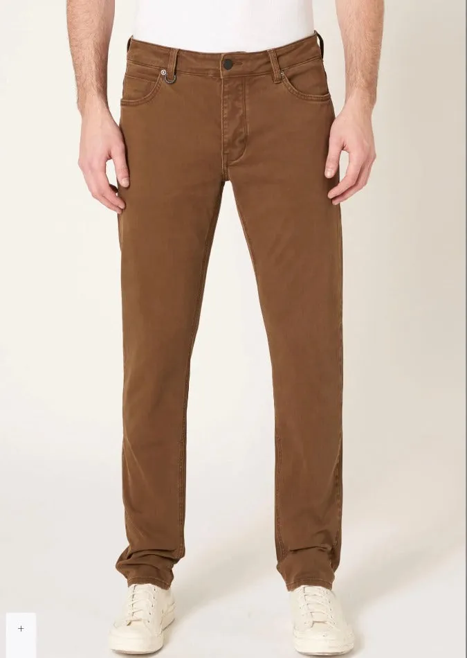 Lou Slim Twill Chestnut