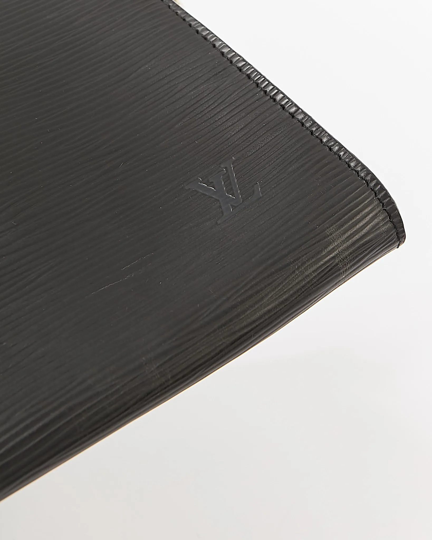 Louis Vuitton Black Epi Leather Pochette Shoulder Bag