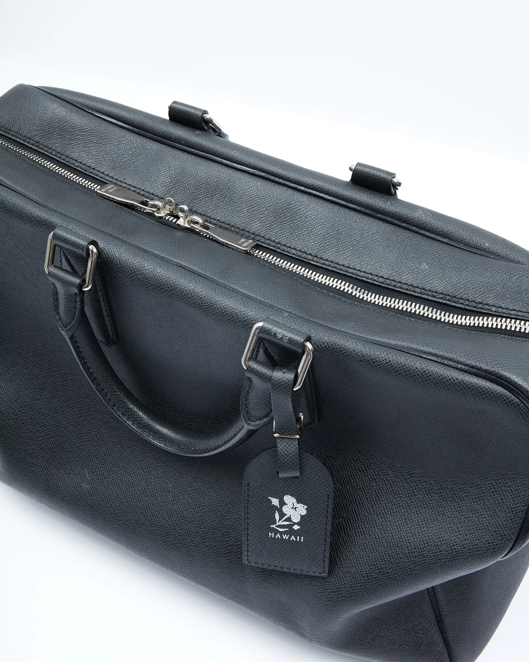 Louis Vuitton Black Taiga Leather Neo Kendall Travel Bag