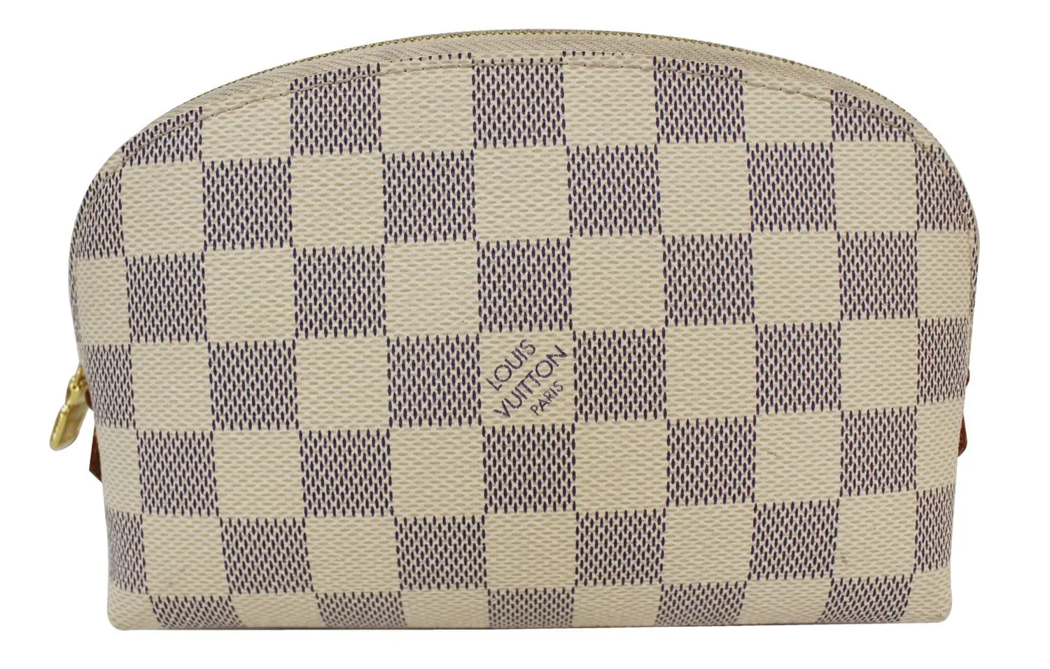 LOUIS VUITTON Damier Azur Canvas Cosmetic Pouch