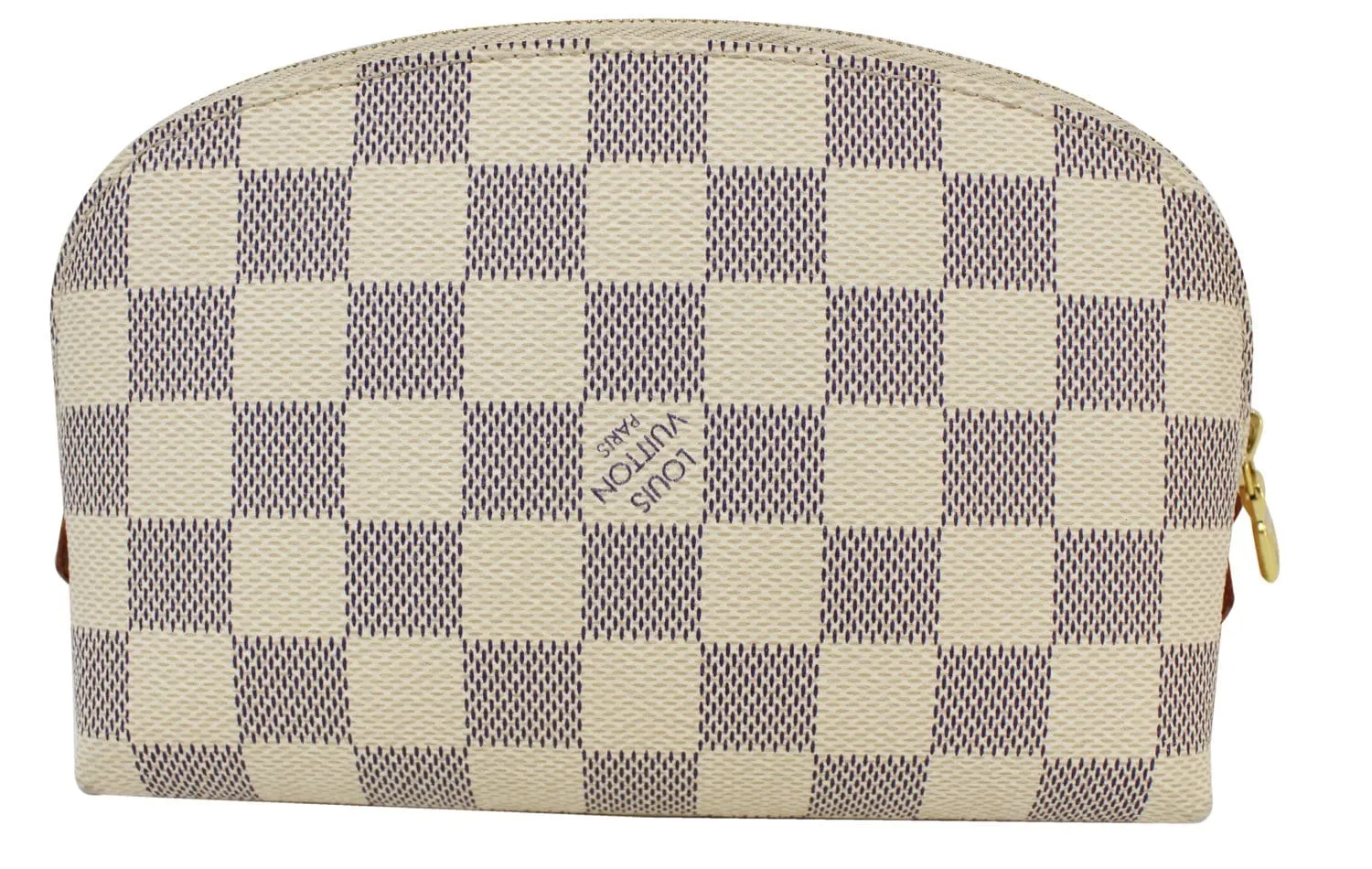 LOUIS VUITTON Damier Azur Canvas Cosmetic Pouch