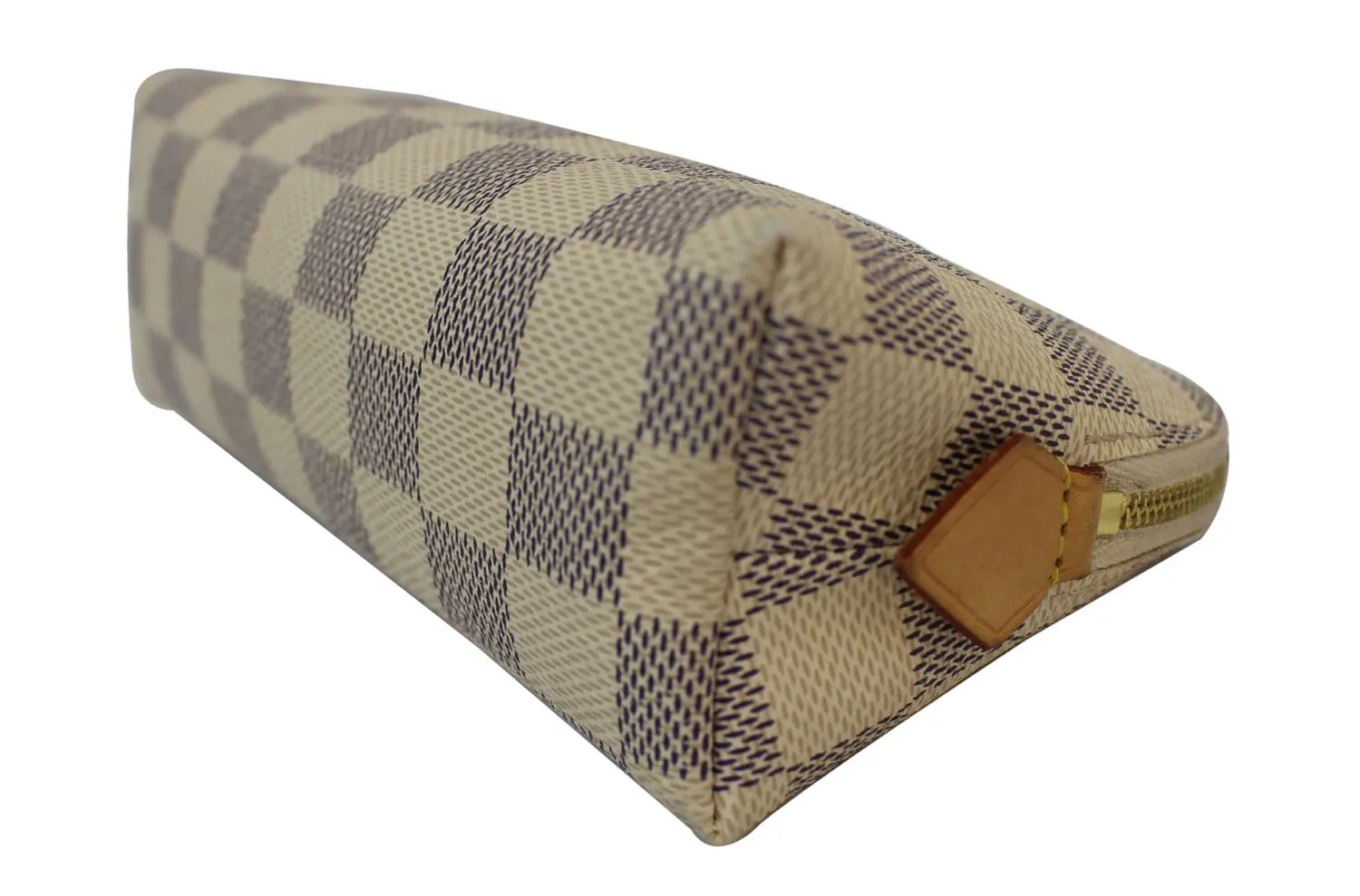 LOUIS VUITTON Damier Azur Canvas Cosmetic Pouch