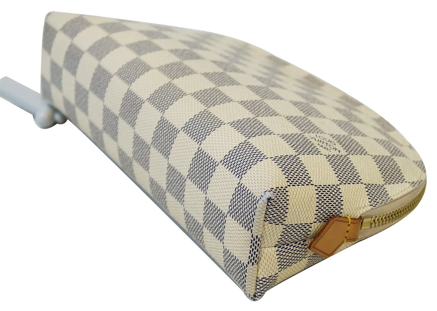 LOUIS VUITTON Damier Azur Pochette GM Cosmetic Pouch - Final Call