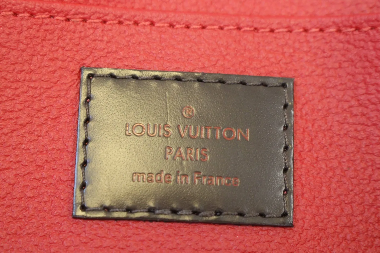 LOUIS VUITTON Damier Ebene Cosmetic GM Pouch Case