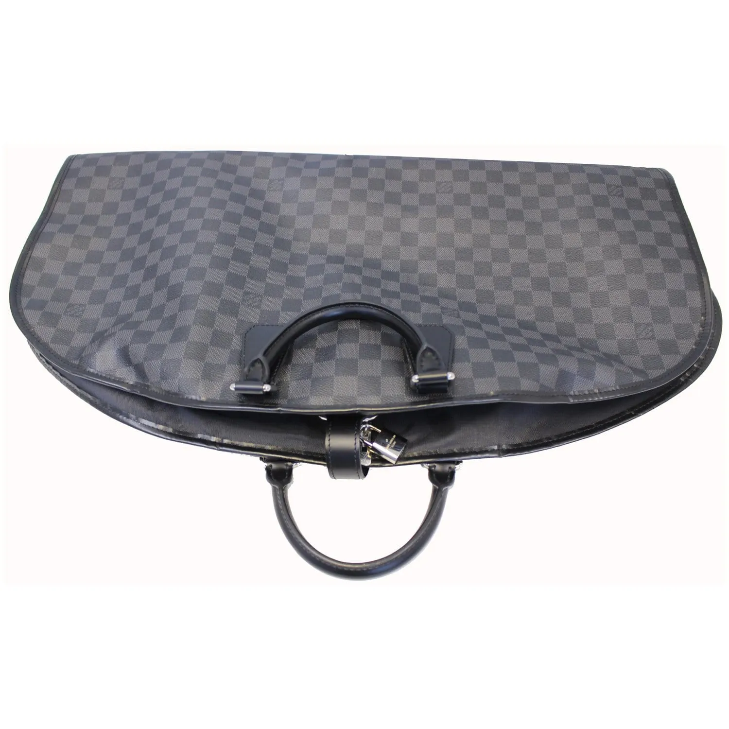 LOUIS VUITTON Damier Graphite Garment Cover Bag Black