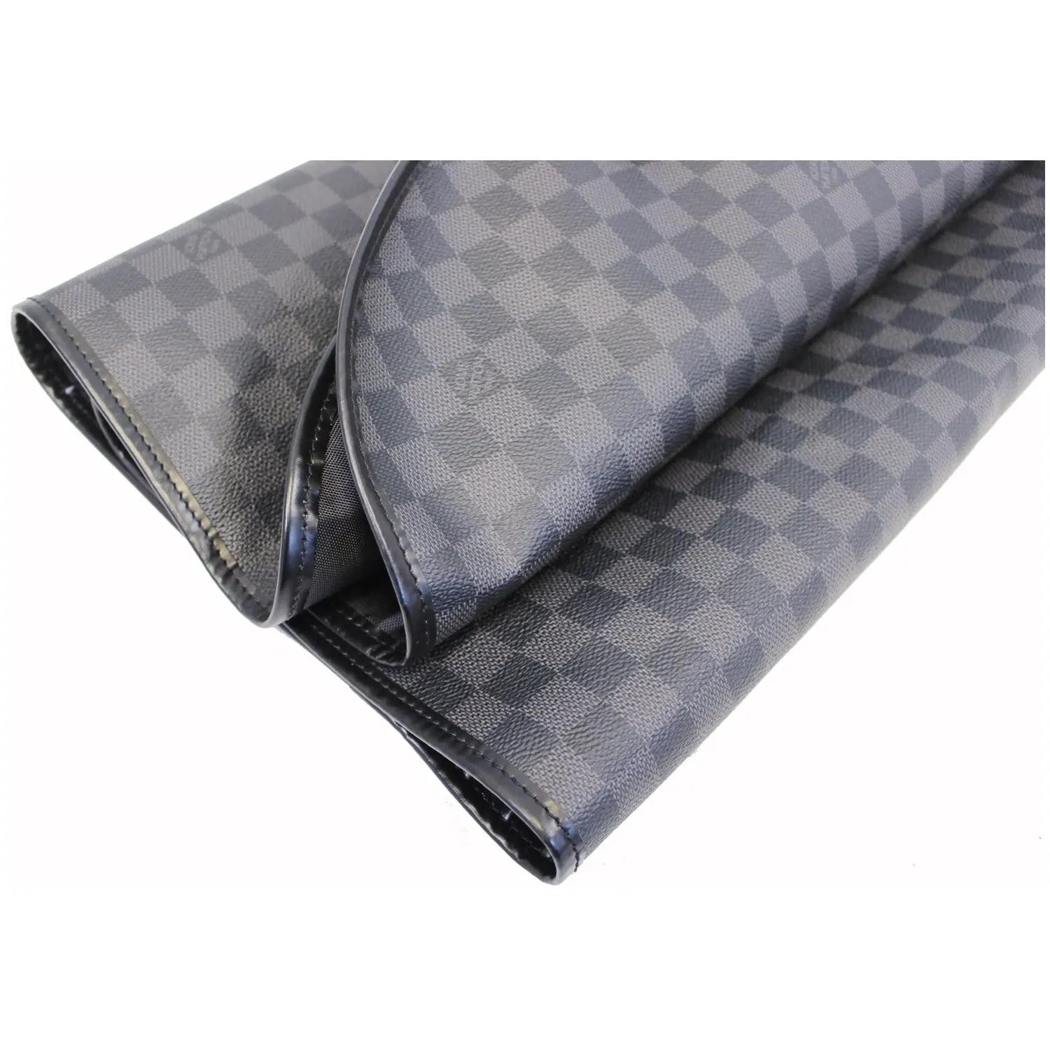 LOUIS VUITTON Damier Graphite Garment Cover Bag Black