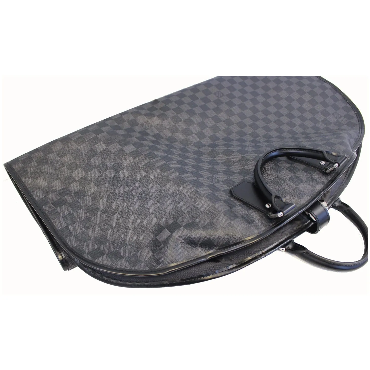 LOUIS VUITTON Damier Graphite Garment Cover Bag Black