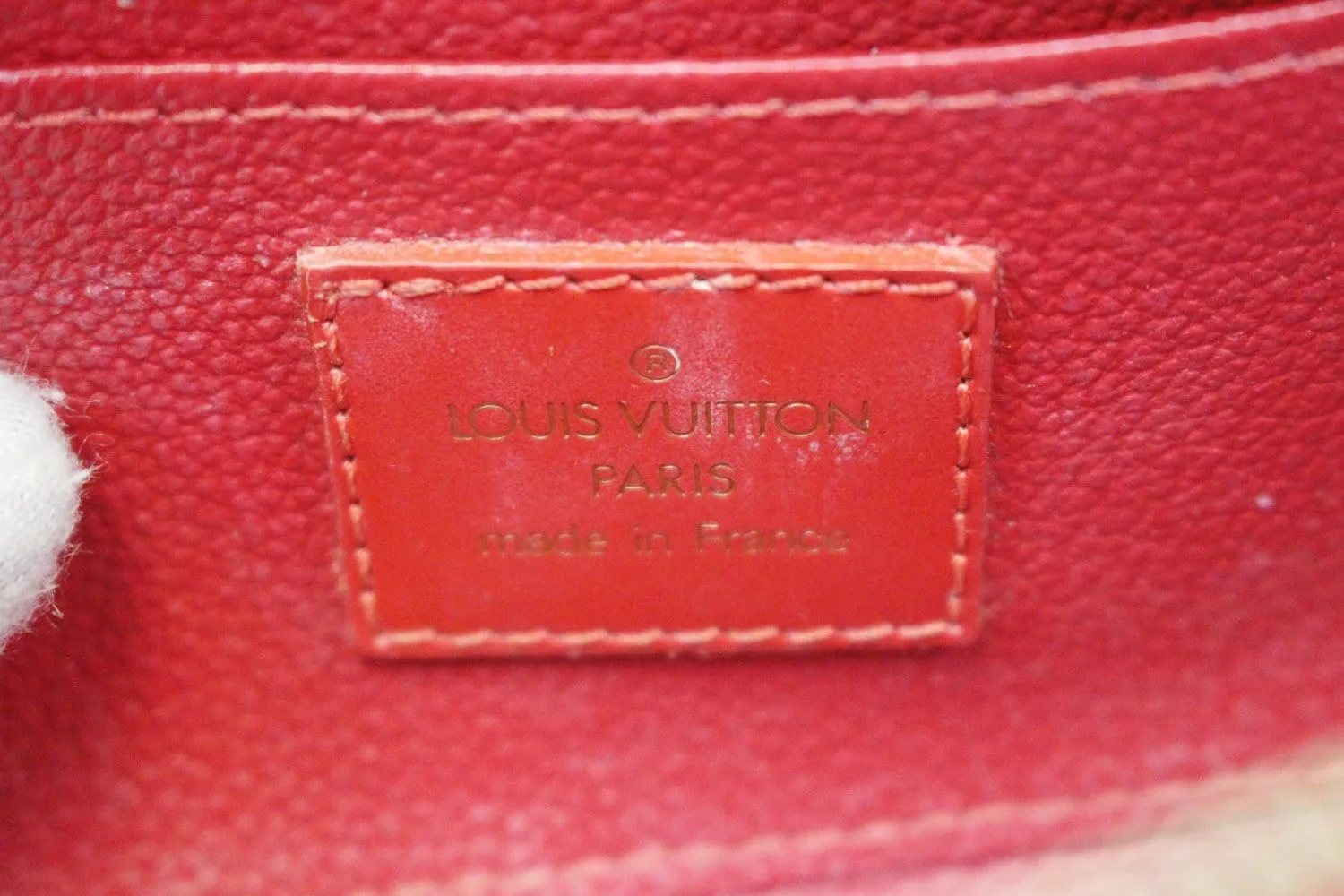 LOUIS VUITTON Epi Leather Definu PM Cosmetic Pouch - Sale