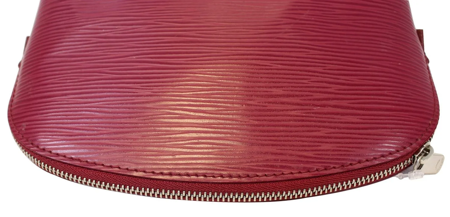 LOUIS VUITTON Epi Pochette Cosmetic Pouch Purple - Sale