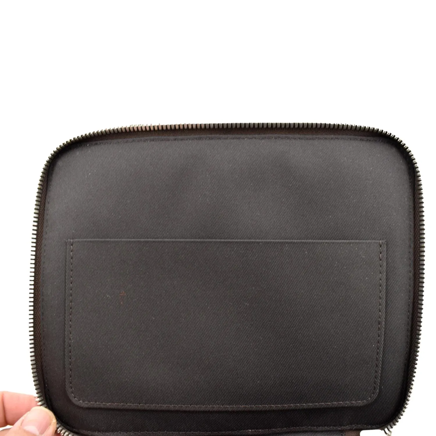 LOUIS VUITTON Horizon Monogram Canvas Accessories Pouch Brown