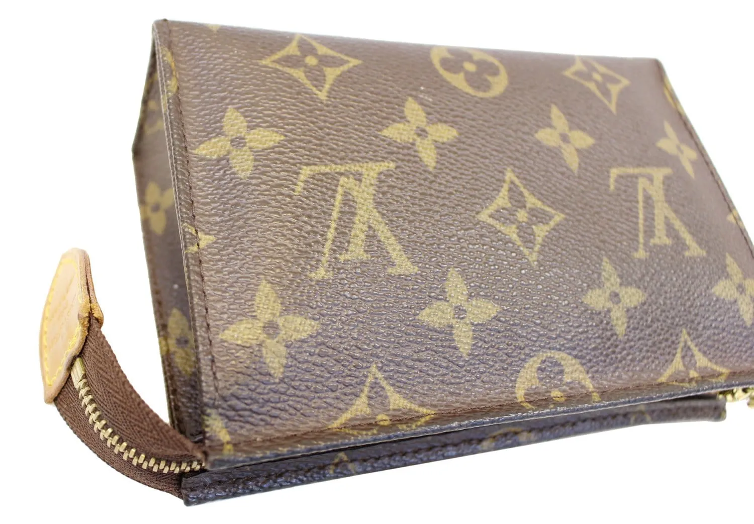 LOUIS VUITTON Monogram Poche Toilette 15 Cosmetic Pouch