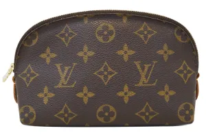 LOUIS VUITTON Monogram Pochette Cosmetic Pouch