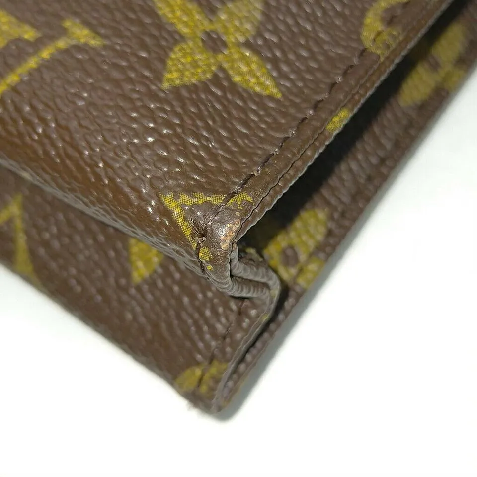 Louis Vuitton Monogram Toiltery Pouch 15 Cosmetic Case 863501