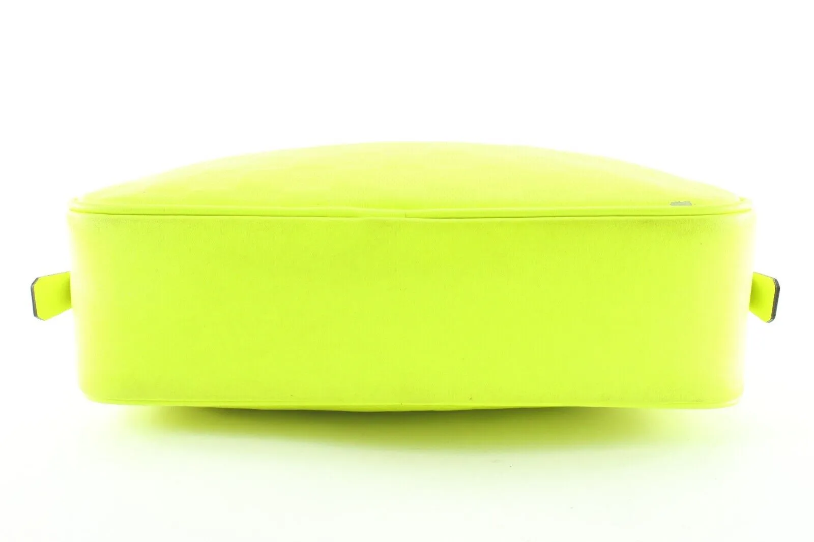 Louis Vuitton Neon Green Damier Infini Leather Trousse Cosmetic Pouch 5LK0223