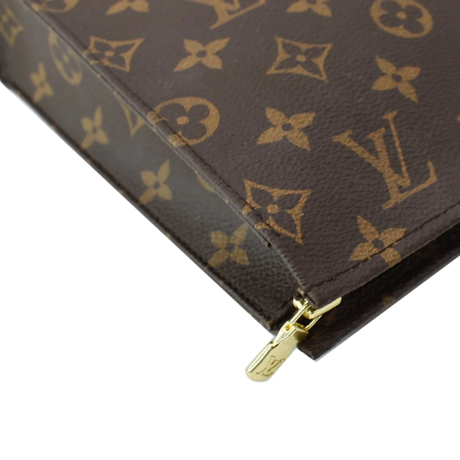 LOUIS VUITTON Toiletry 26 Monogram Canvas Cosmetic Pouch Brown