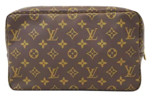LOUIS VUITTON Trousse Toilette 28 Monogram Cosmetic Pouch