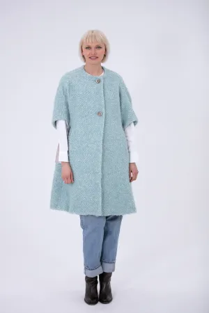 Louisa Wool Boucle Coat