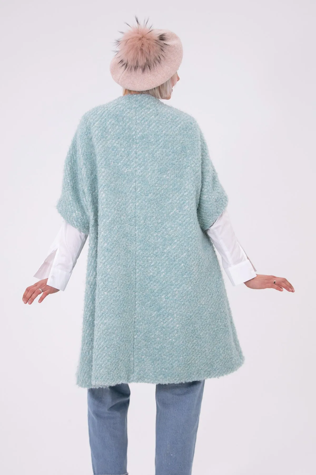Louisa Wool Boucle Coat