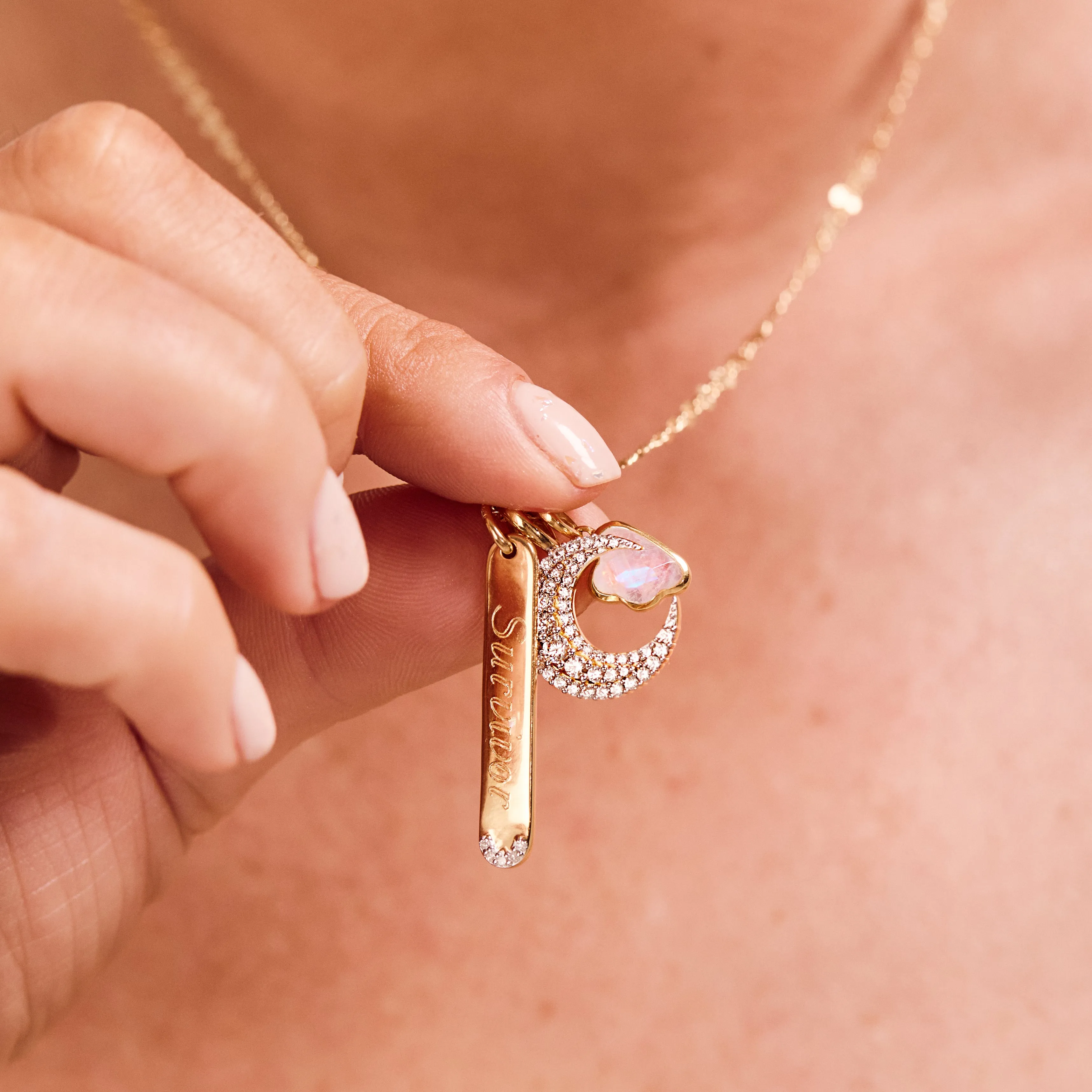 Louise Thompson Lucky New Moon Charm