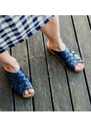 Low Falt Clog in Indigo