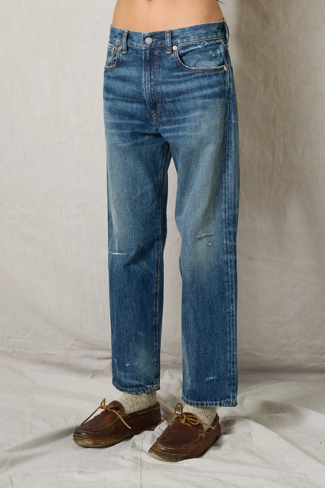 Lucy Boyfriend Jean | Eldon w/ Rips