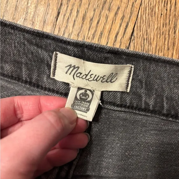 Madewell Grey The Perfect Vintage Jean