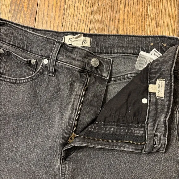 Madewell Grey The Perfect Vintage Jean