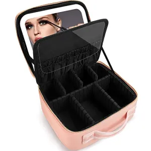 Makeup Train Case Travel Makeup Case Travel Makeup Bag