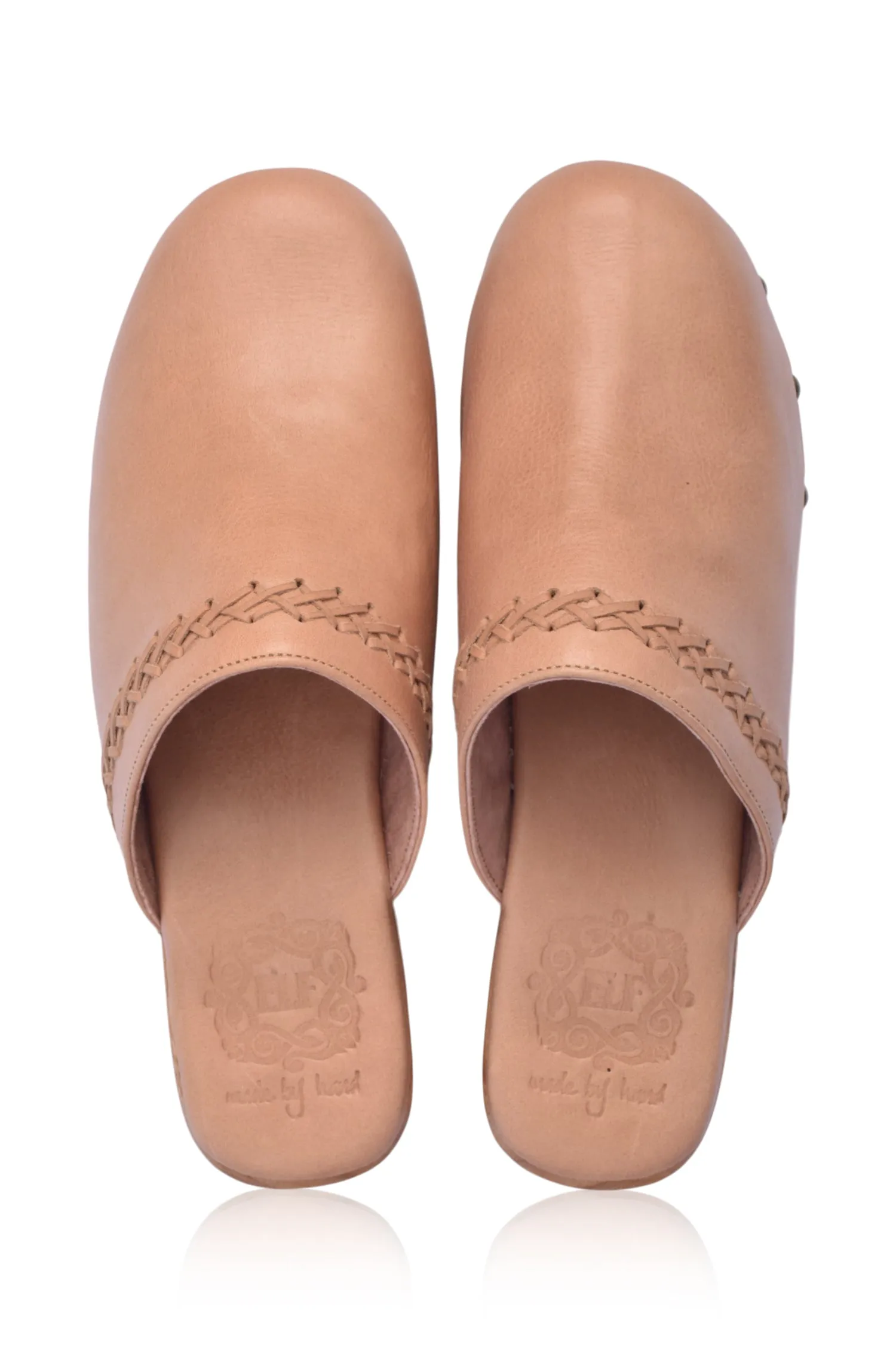 Malibu Leather Clogs (Sz. 11)