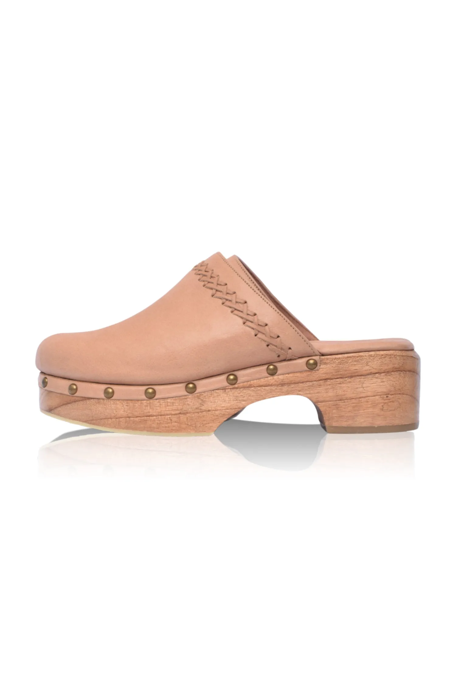 Malibu Leather Clogs (Sz. 11)