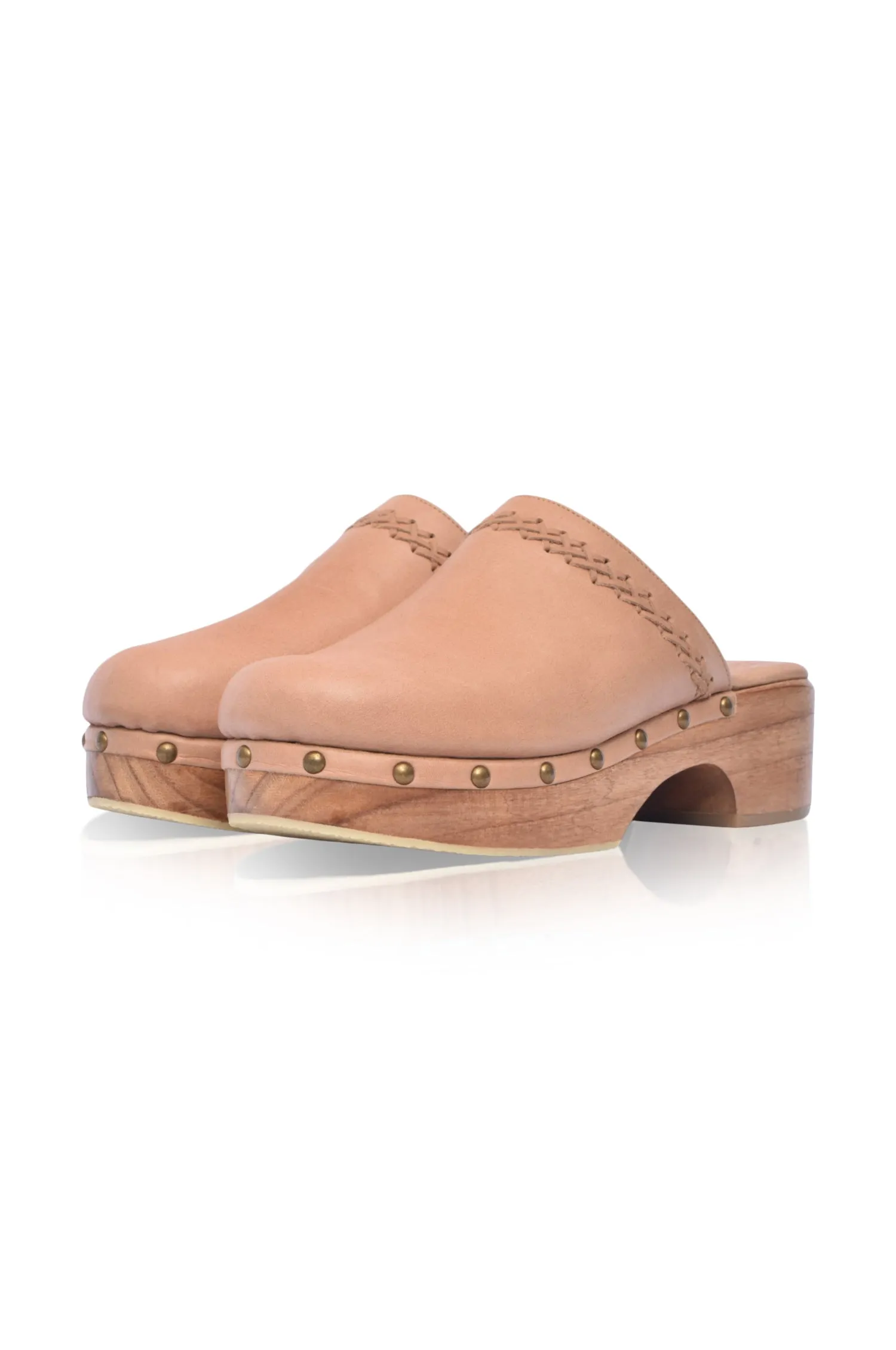 Malibu Leather Clogs (Sz. 11)