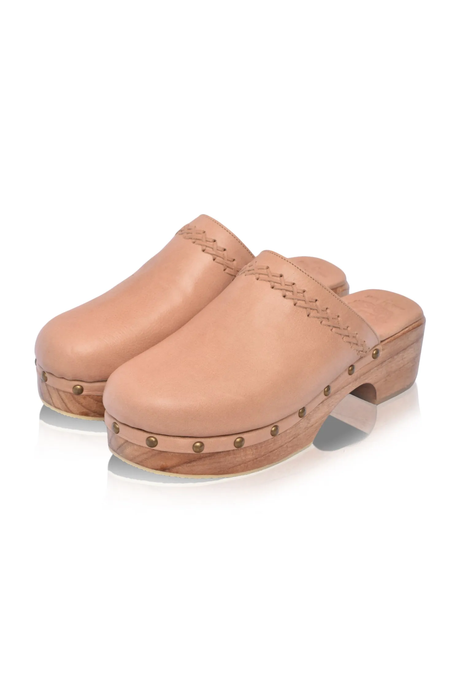 Malibu Leather Clogs (Sz. 11)