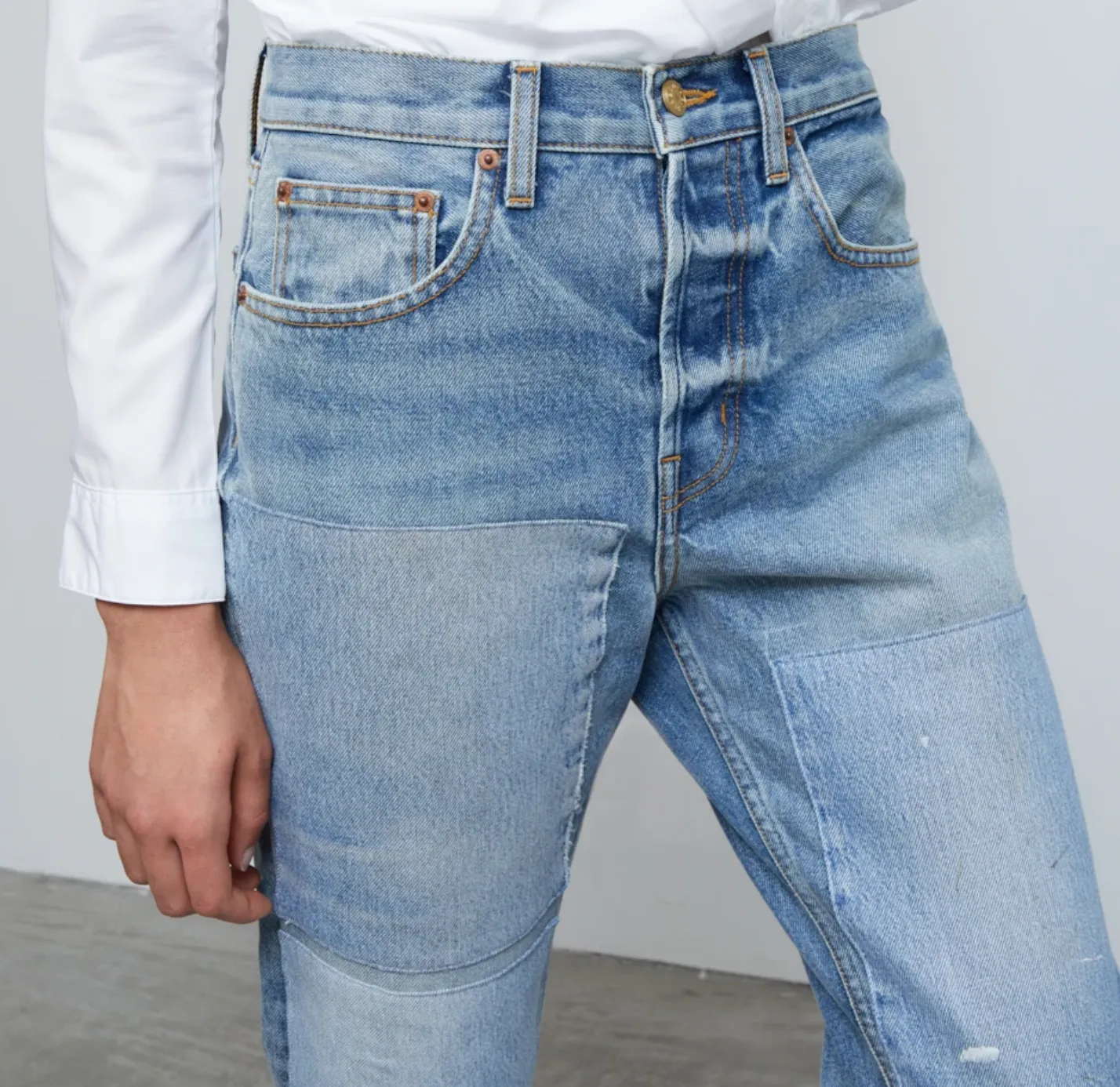 Marcel Relaxed Straight, RV/Patchwork #3