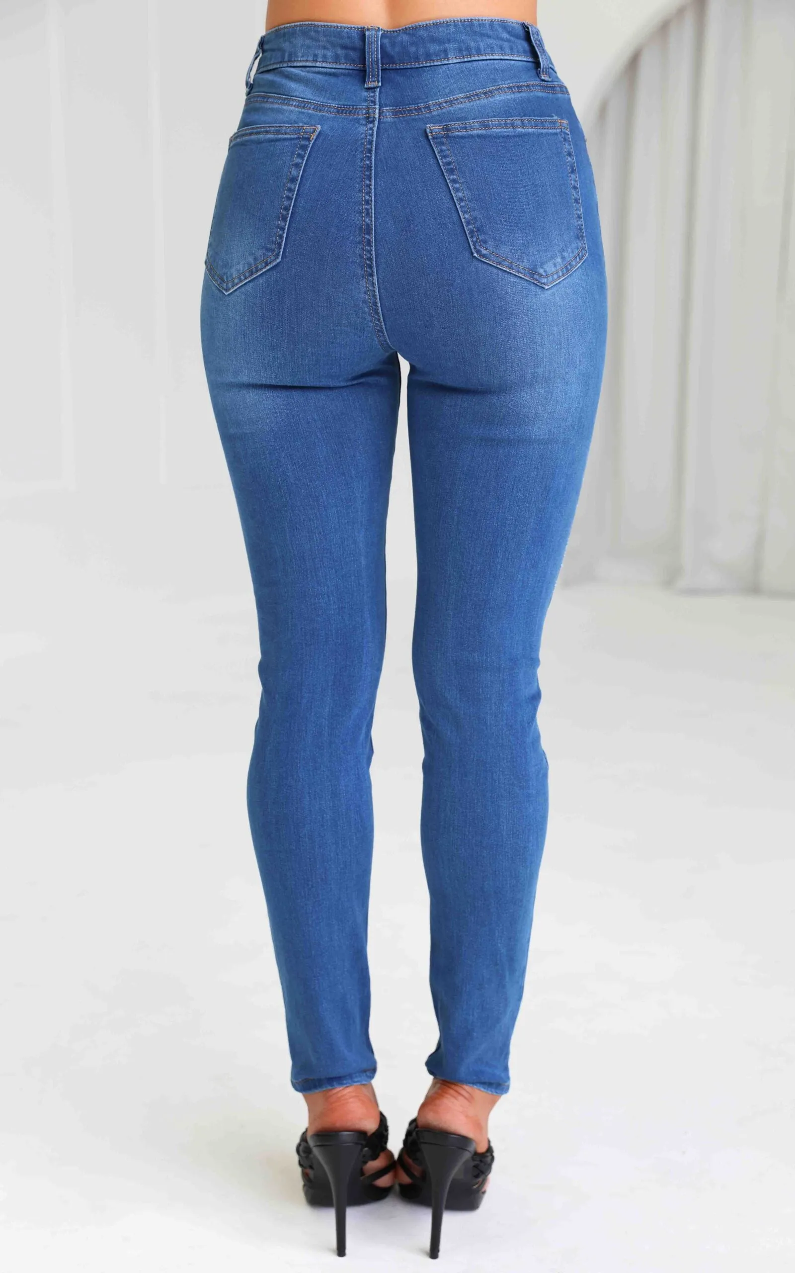 Margaret Jeans - Mid Blue