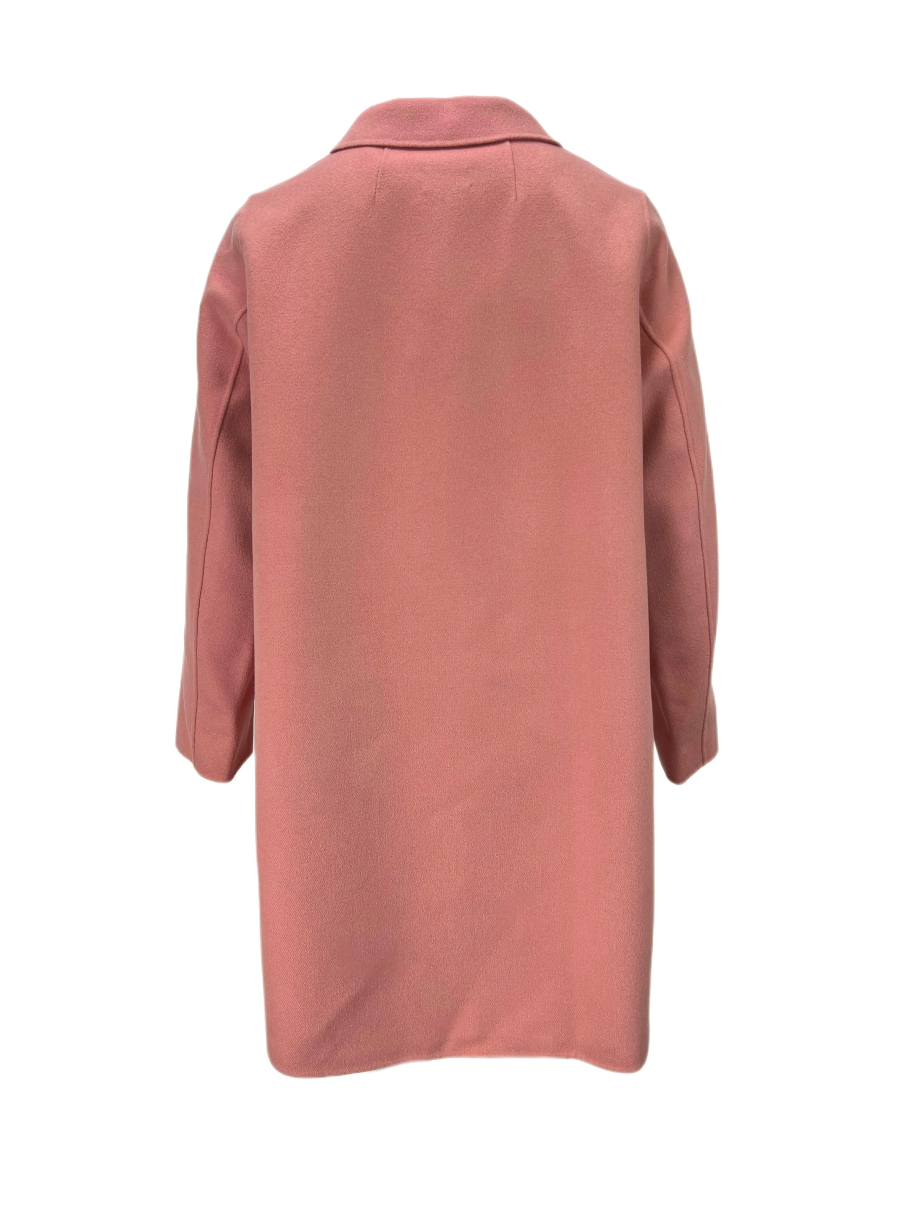 Marina Rinaldi Women's Pink Timo Wool Coat NWT