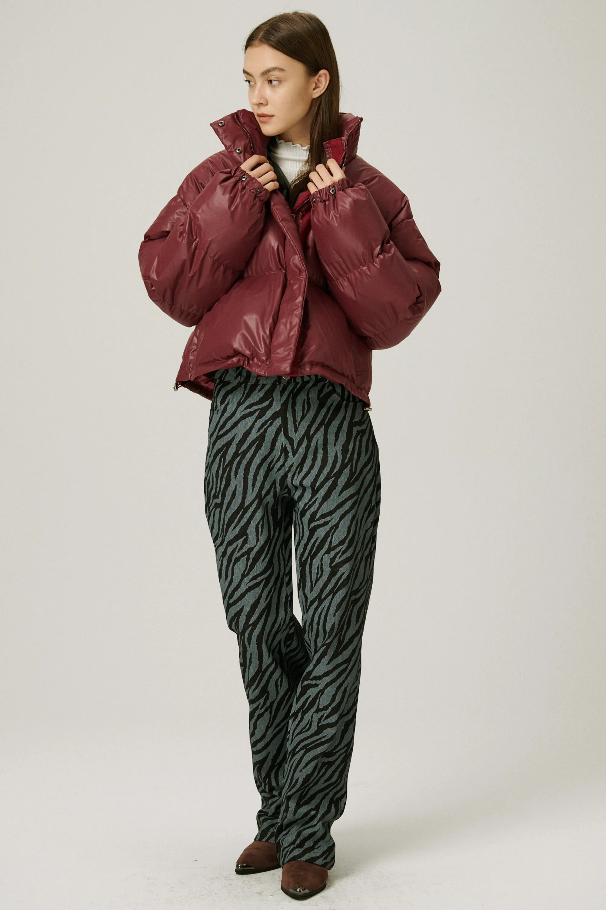 Marvel Short Puffer Jacket