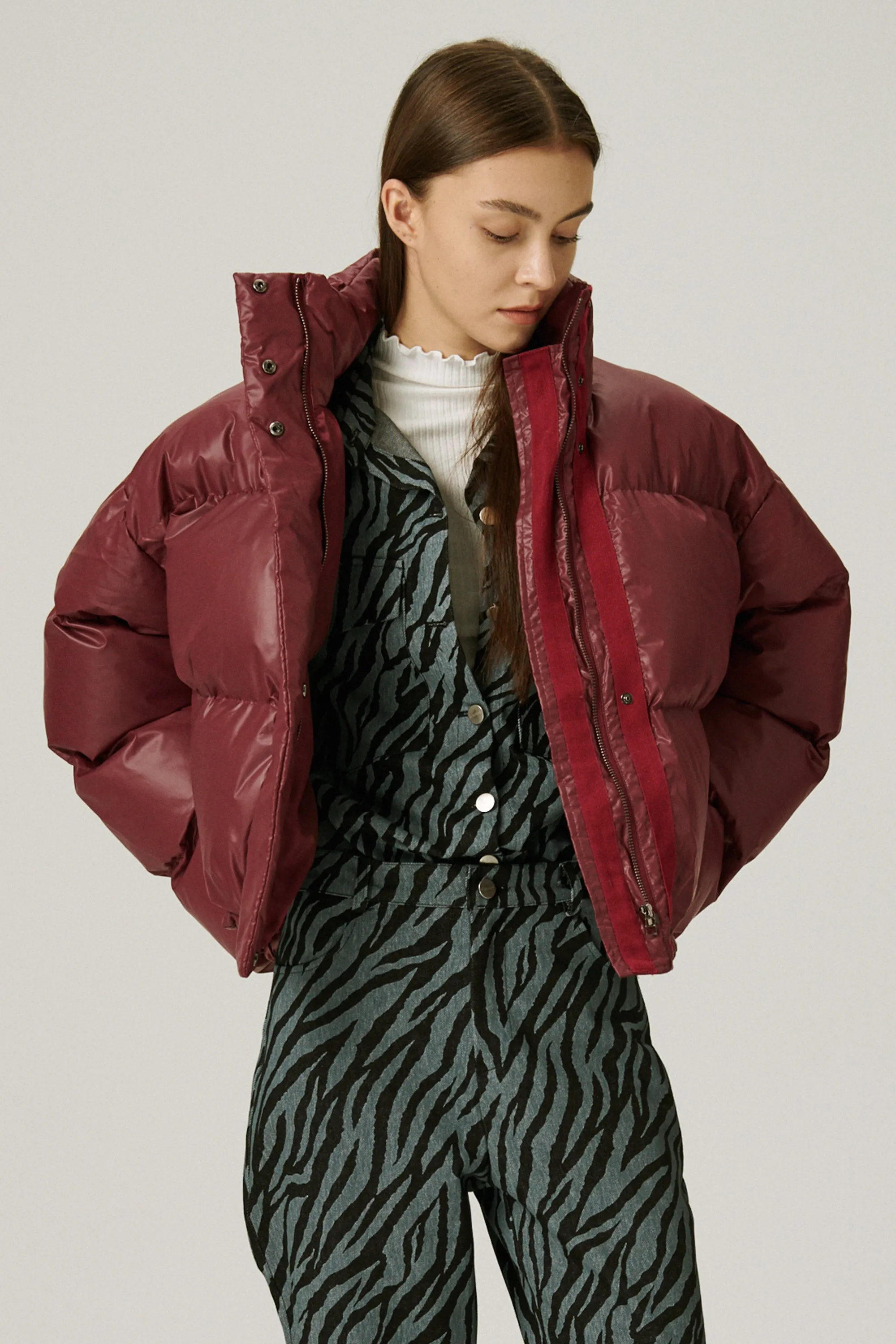 Marvel Short Puffer Jacket
