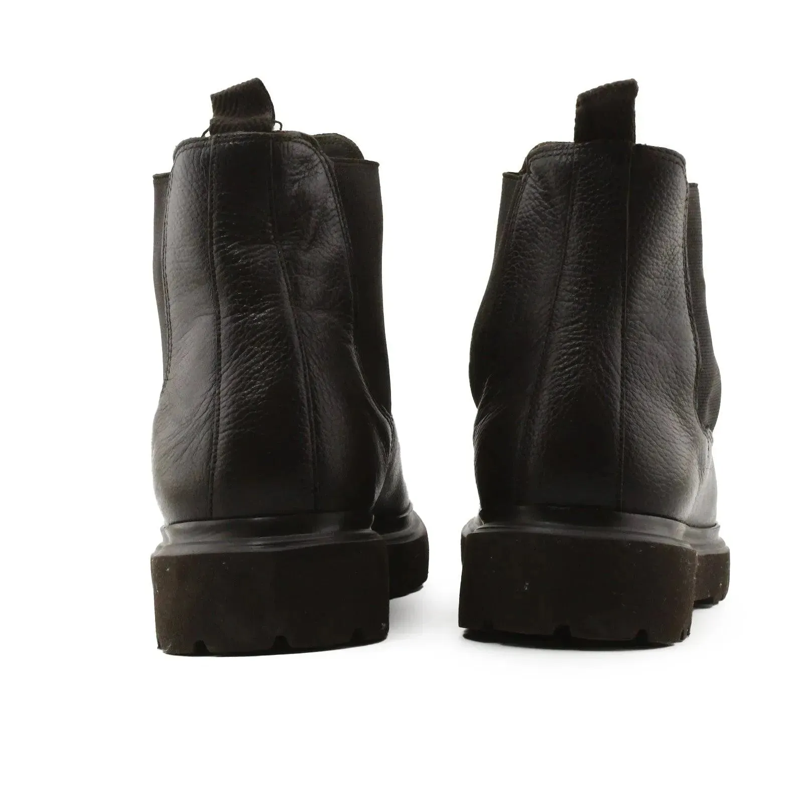 Massimo Dutti Stretchable Chelsea Ankle Boots | 100% Authentic Leather