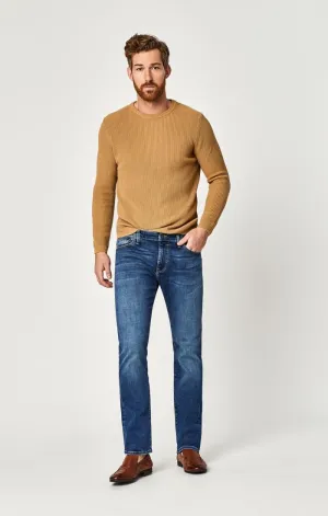 MAVI ZACH STRAIGHT LEG JEANS - MID ORGANIC