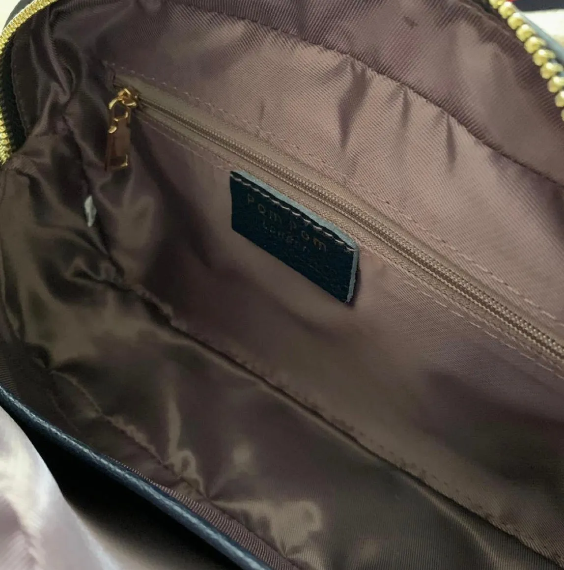 Mayfair Suede Bag Mocha & Strap Gold Chain