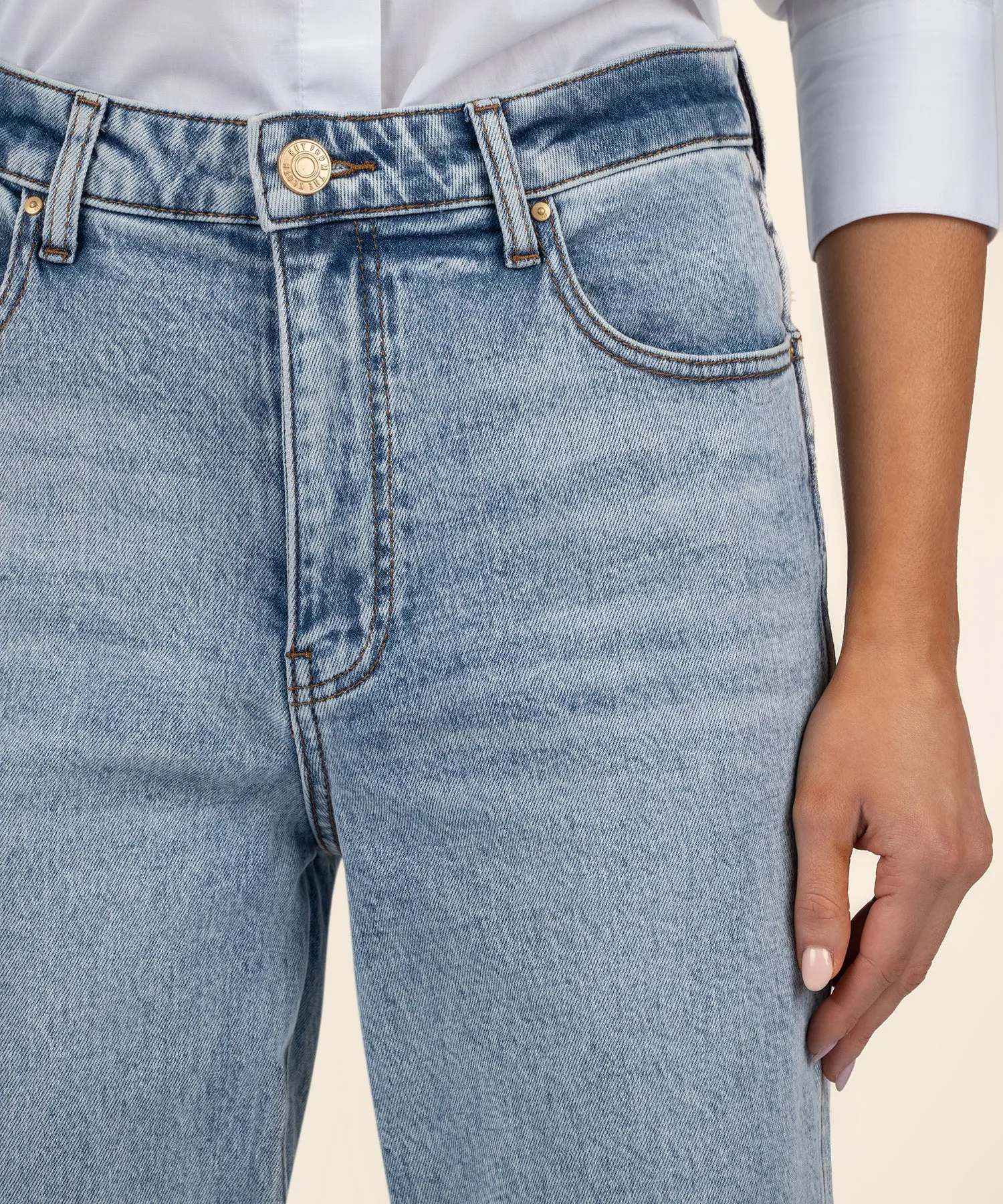 Melissa High Rise Straight Leg