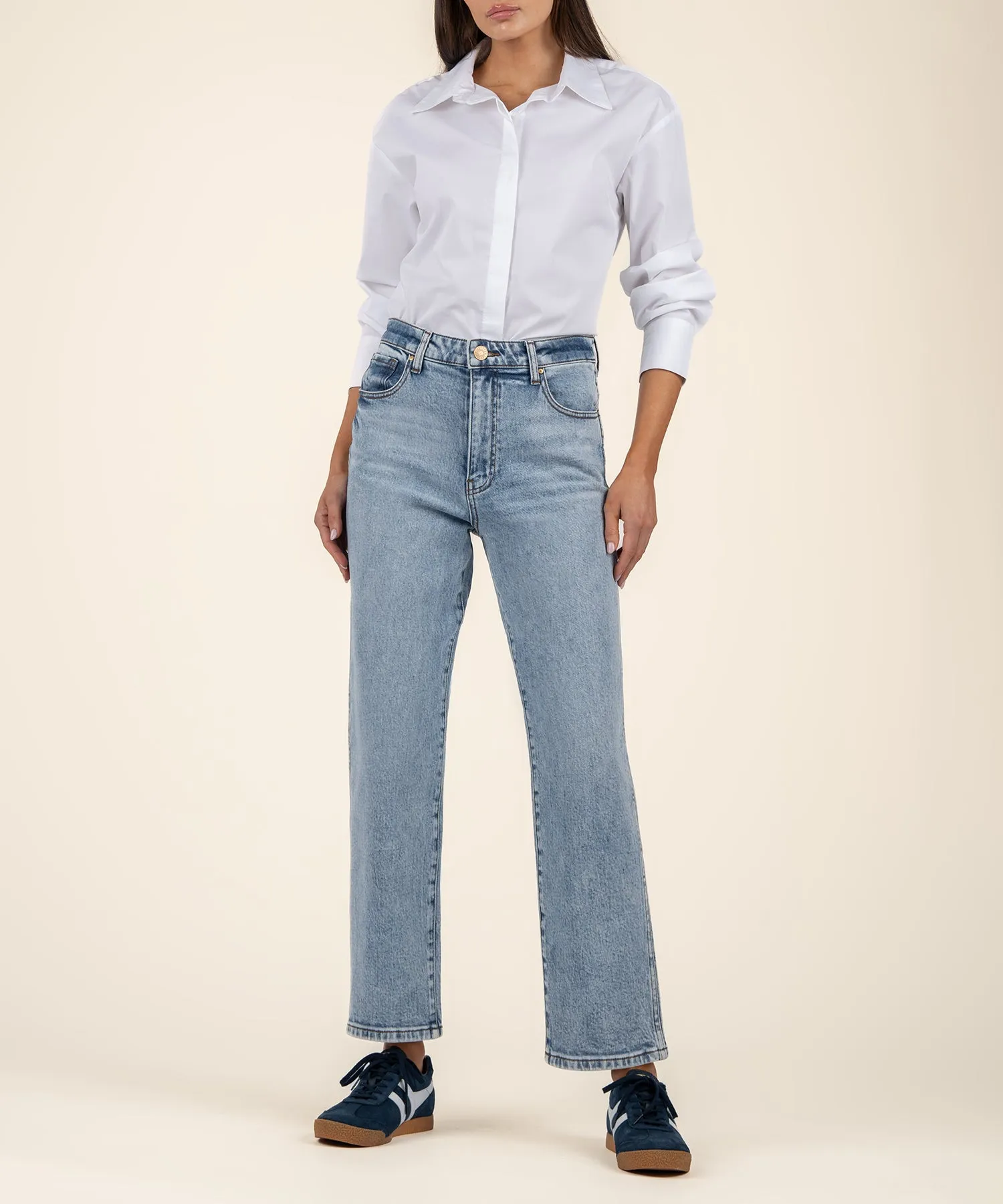 Melissa High Rise Straight Leg