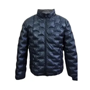 Mens Puffer Quilted Jacket Biker Style Fashion Outdoor Stylish Superior Quality Jacket - ELM44