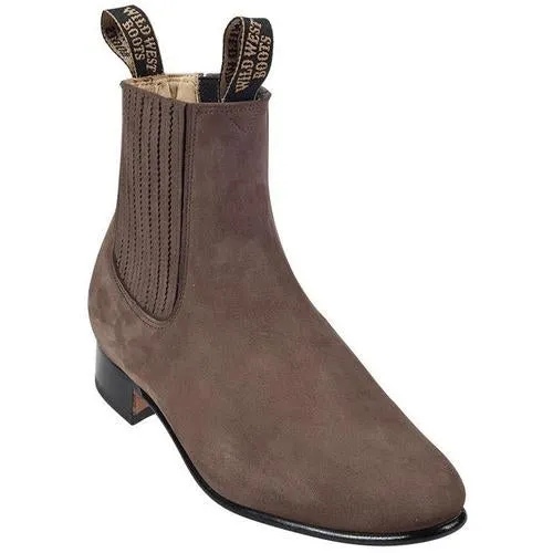 Men's Wild West Nobuck Charro Boots