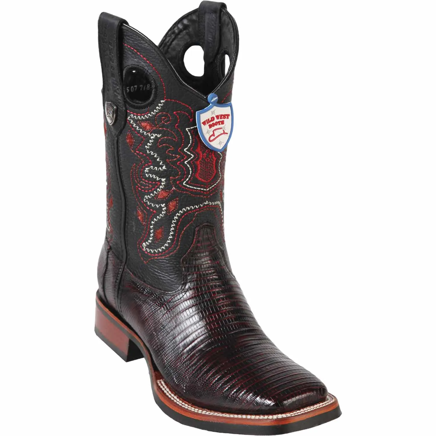 Men's Wild West Teju (Lizard) Ranch Toe Boots 282507
