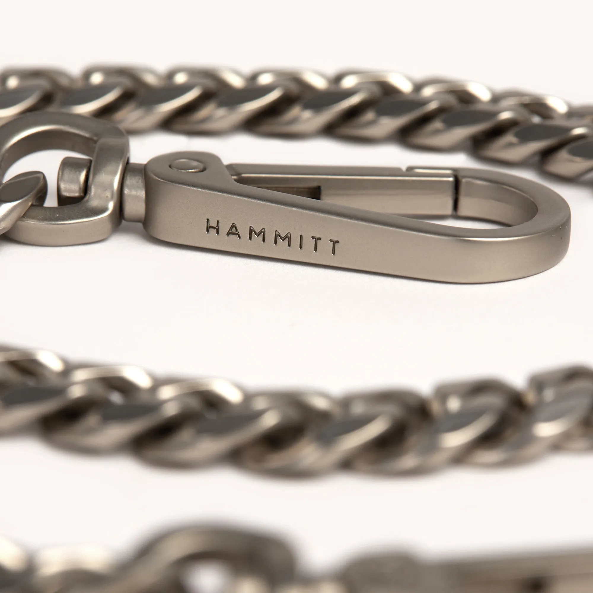 Metal Chain Shoulder Strap | Brushed Silver
