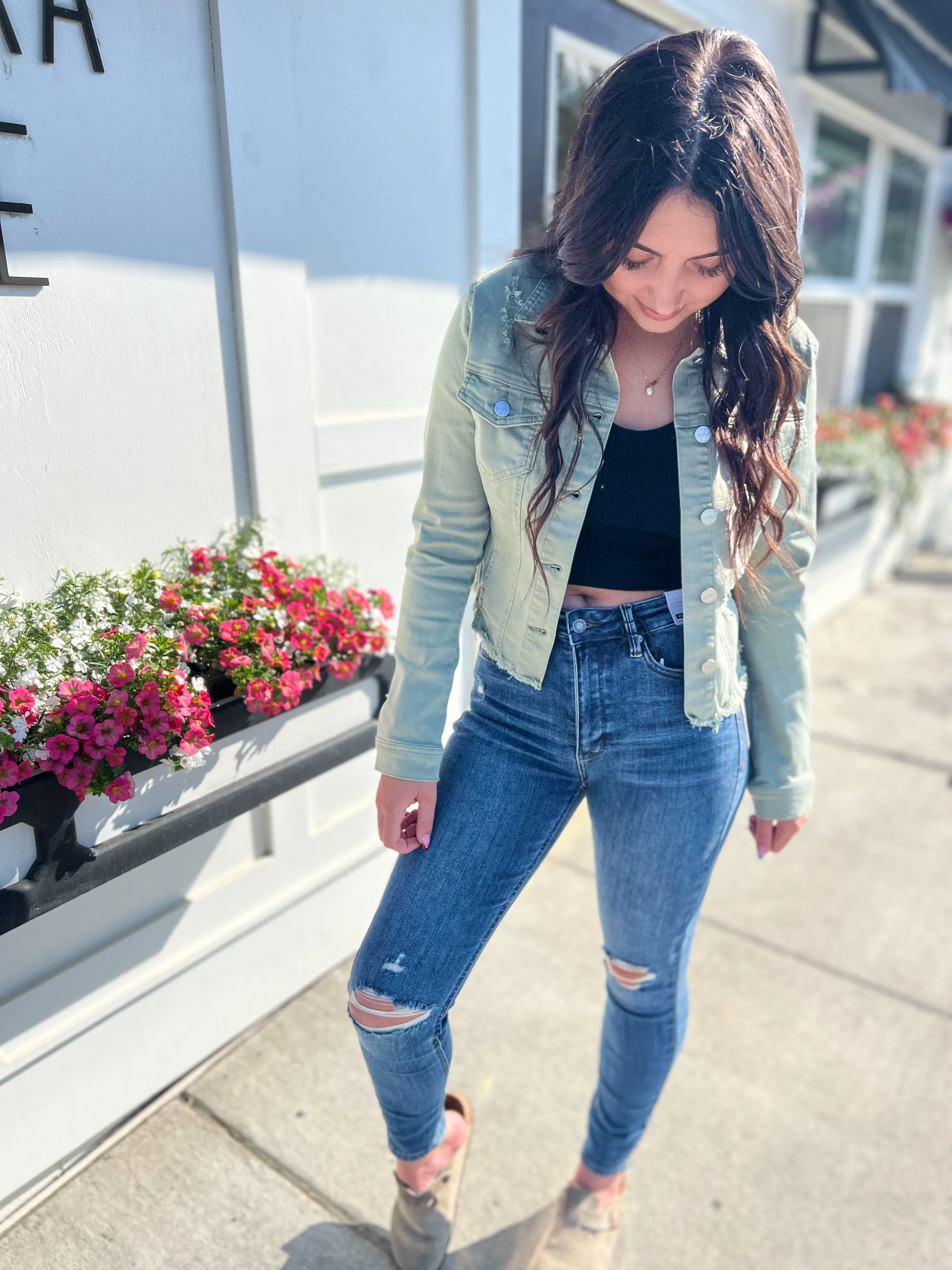 Mia Mid Rise Tummy Control Skinny Jean