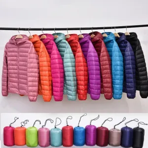 Michelle | Women’s Puffer Jacket with Hoodie