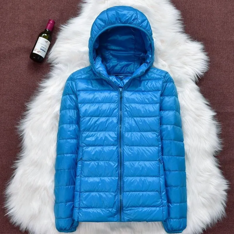 Michelle | Women’s Puffer Jacket with Hoodie